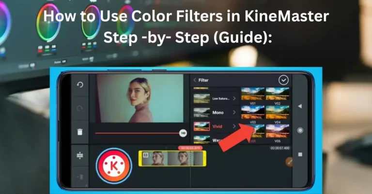 Use Color Filters in KineMaster