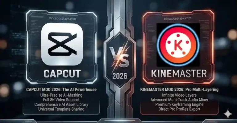 KineMaster MOD APK vs CapCut MOD in 2026