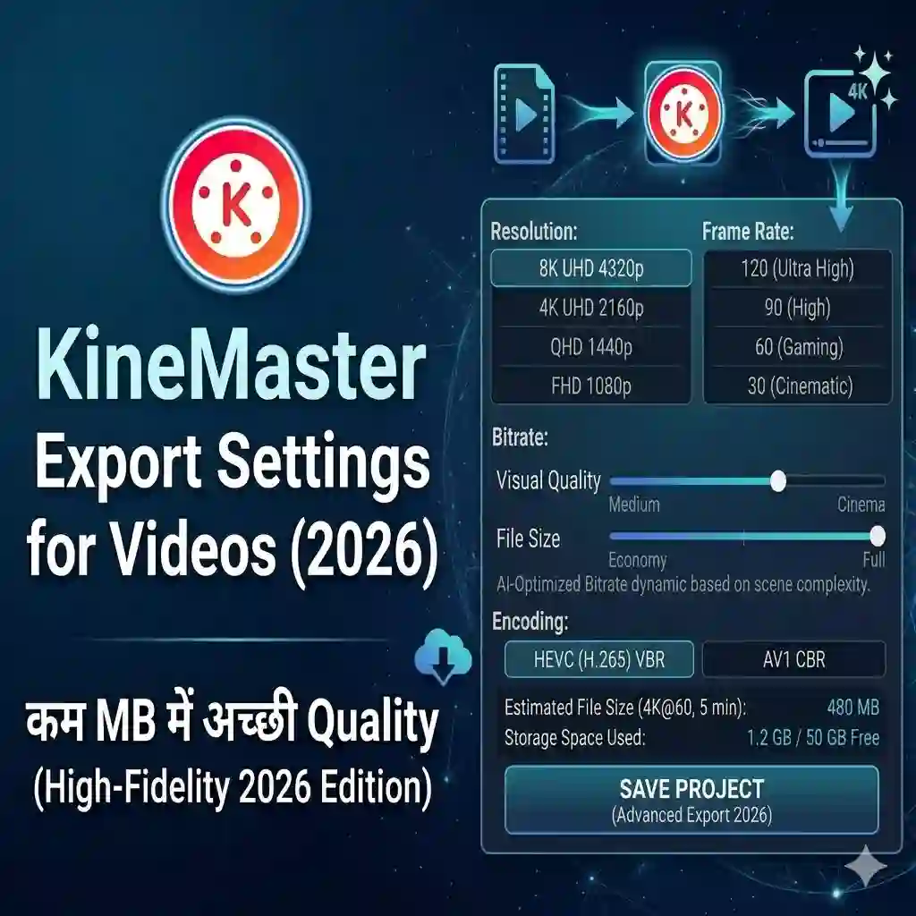 KineMaster Export Settings