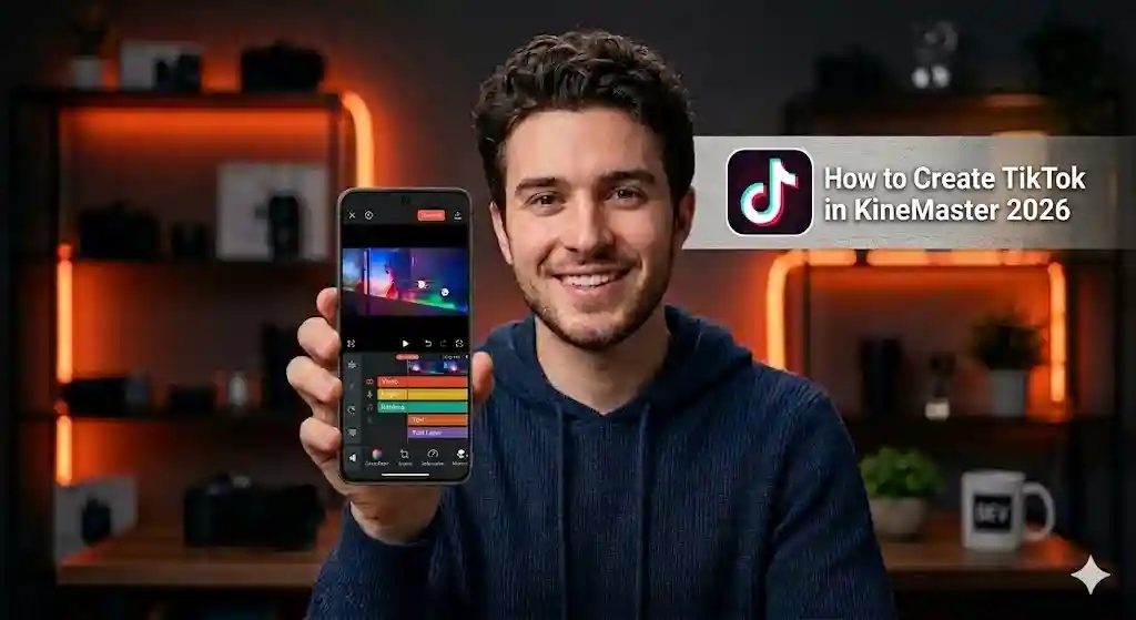 How to Create TikTok & Reels in KineMaster